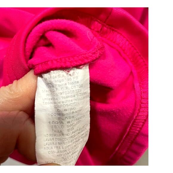 Star Wars Rogue One Women's Pink Full Zip Athletic Full Zip Jacket Sz EG/XL - Picture 7 of 9